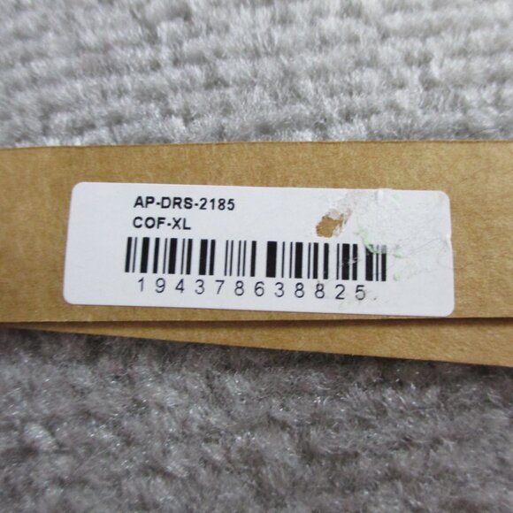 SKIMS Cami Dress Womens XL Bronze Foil Mesh Slip Cami Logo Allover Print NWT - Picture 3 of 7